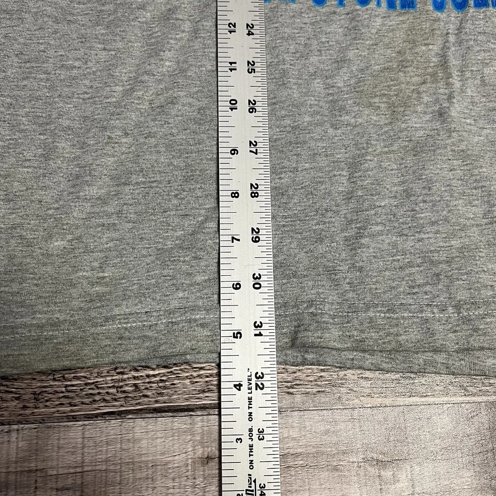 Stone Cold Steve Austin 2XL Gray Long Sleeve Vintage 90s Wrestling Tee